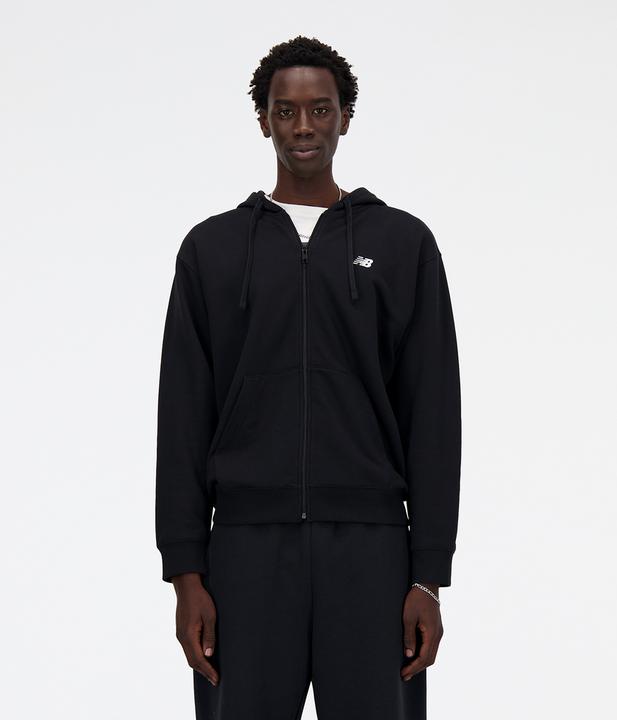 New Balance Stacked Logo French Terry FZ Hoodie
