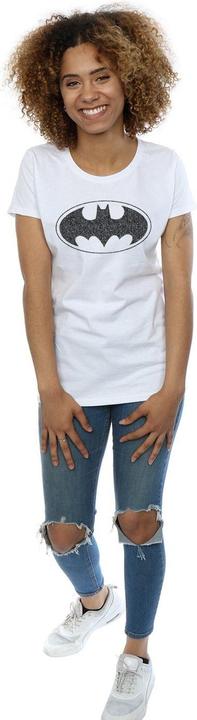 Actual product image Womens/Ladies Batman One Colour Logo Cotton T-Shirt (M)