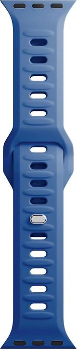 Actual product image 3MK Silicone Watch Strap Niebieski/Blue dla Apple Watch 42/44/45/49mm (Silicone, Stainless steel, 3, 4, 9, Extremist)