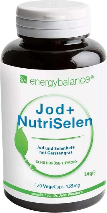 Actual product image Energybalance Organic Iodine + NutriSelenium (120 Piece, Capsules, 24 g)
