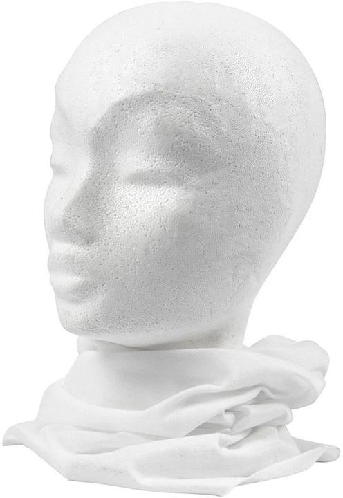 Immagine prodotto Creativ Company Sciarpa a tubo in poliestere, 1 pezzo, Bianco