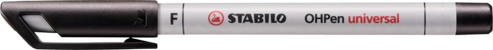 STABILO OHPen universal Folienstift wasserlöslich (Schwarz, 0.70 mm, 10 x)