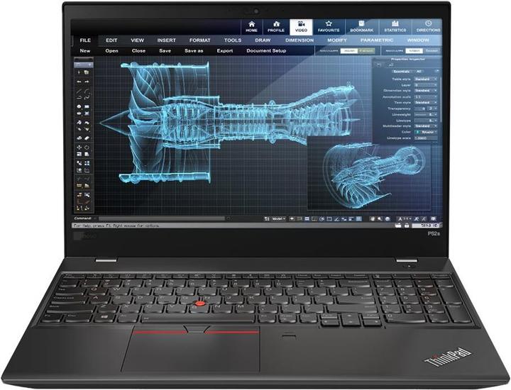 Lenovo ThinkPad P52s (15.60", Intel Core i7-8550U, 32 GB, 512 GB, CH)