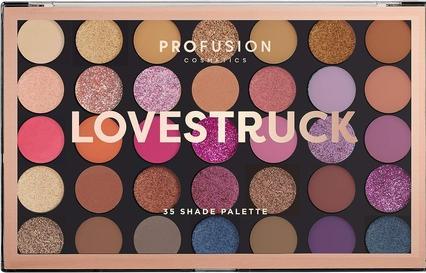Profusion Eyeshadow Palette palette 21 eye shadows with brush Lovestruck (Lovestruck)