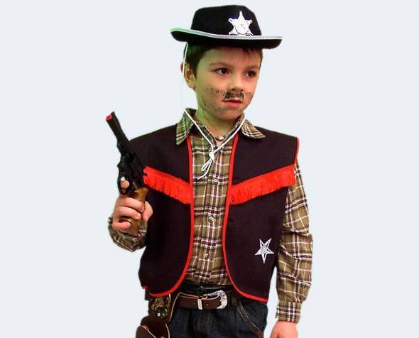 Produktbild Festartikel Müller Cowboy Kinder-Weste (140)