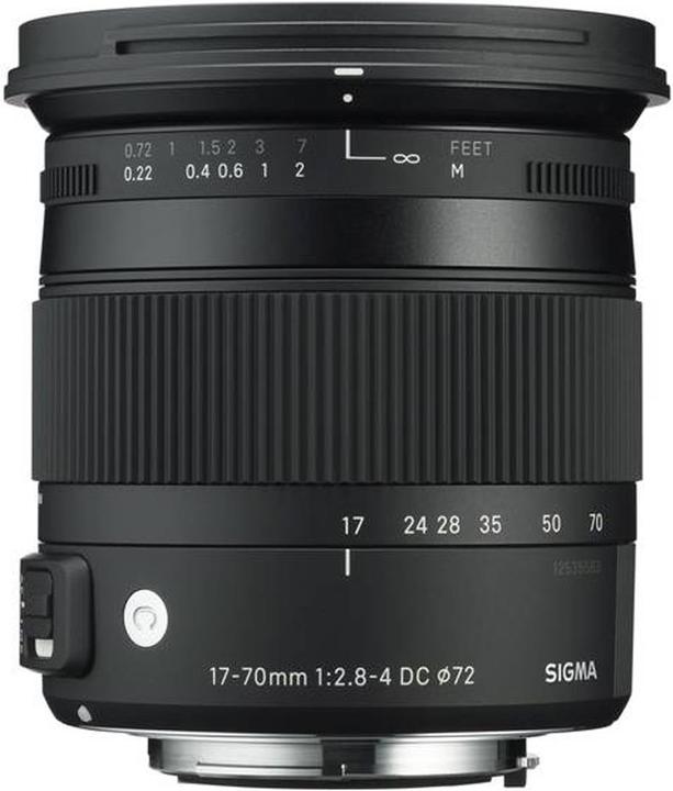 Sigma 17-70mm F/2,8-4,0 DC OS HSM Macro (C), Canon EF-S (Canon EF-S, APS-C / DX)