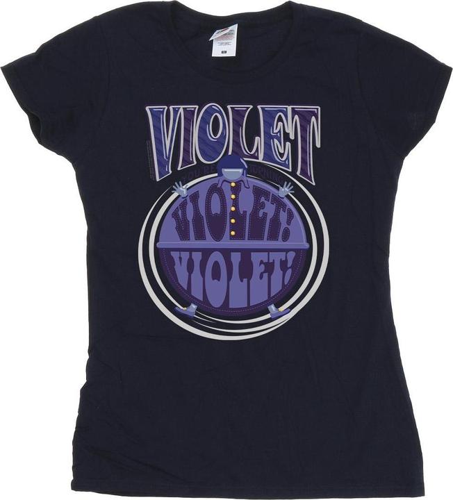 Willy Wonka & the Chocolate Factory Violet Turning Violet TShirt (XL)
