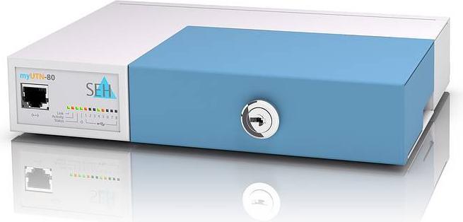 Actual product image Seh myUTN-80 USB Dongle Server (USB-A, 8 ports)