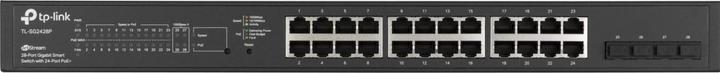Actual product image TP-Link Switch 28x GE TL-SG2428P thereof 24xPOE+ (28 Ports)