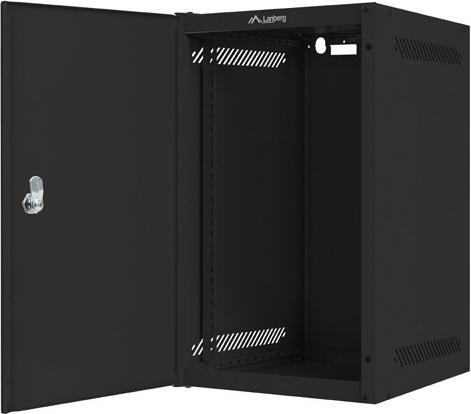 Actual product image Lanberg WF10-2309-00B Rack 9U Wall Mounted Shelf (9 RU, 10 inch rack)