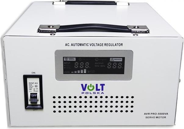 Immagine prodotto No Name Stabilizzatore di tensione Volt Polska AVR Pro 5000VA 3% servo (5000 VA, 5000 W)