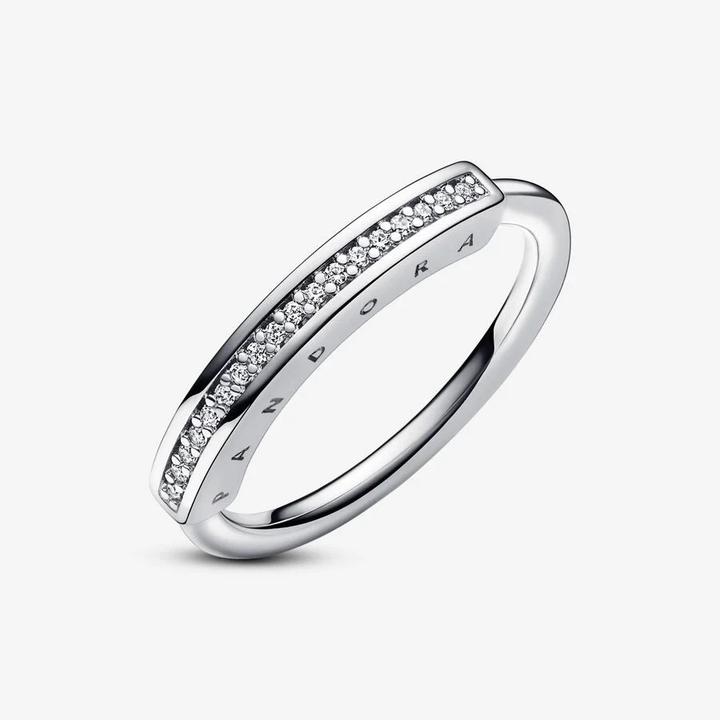 Produktbild Pandora Signature I-D Pavé Ring (54, 925 Silber)