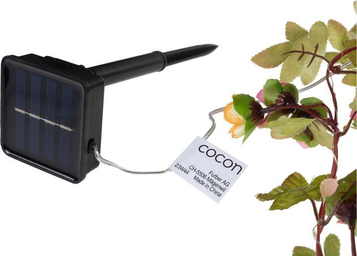 Image du produit Cocon Guirlande lumineuse LED Fleurs solaires (10 m)