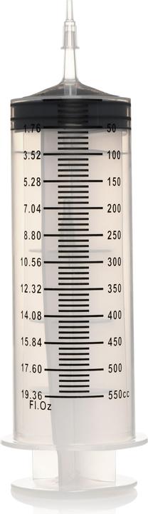 Actual product image CleanStream Syringe W/ Tube - 550ml