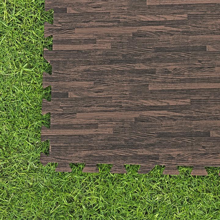 Actual product image Bestway 50 cm x 50 cm Decorative Pool Floor Protector 12-Pack