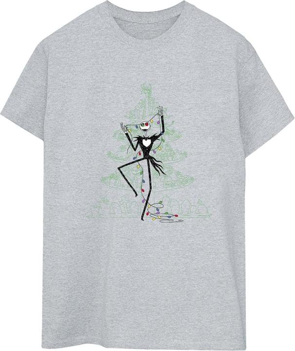 Produktbild Disney The Nightmare Before Christmas Tree Green TShirt (L)