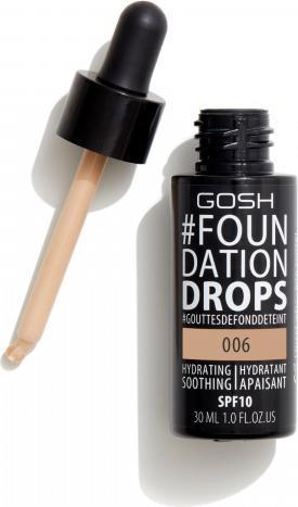 Actual product image Gosh #Foundation Drops (06 Tawney)