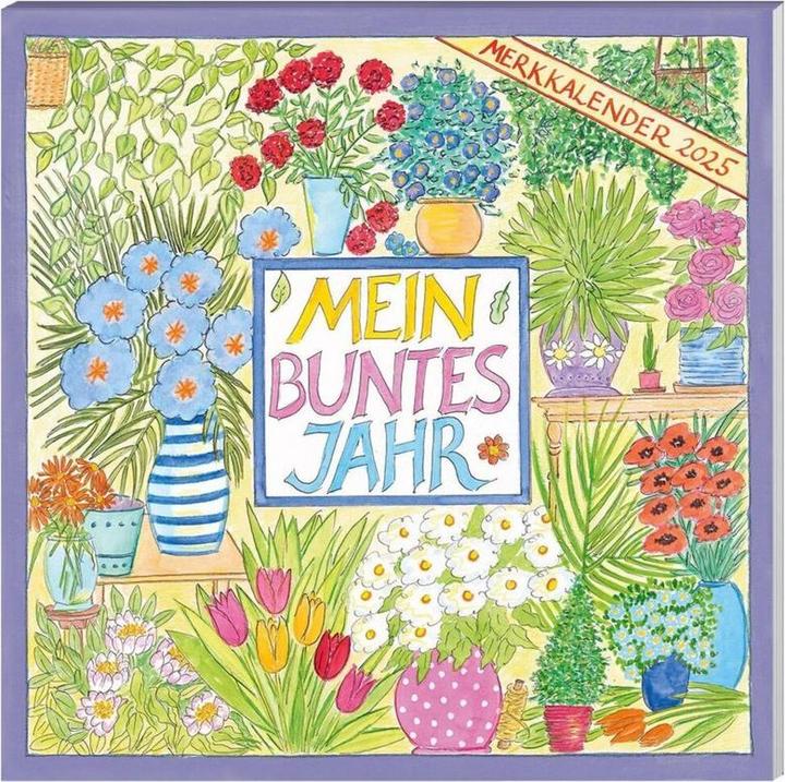 Produktbild Merkkalender einzeln 2025 (30 x 60 cm, Kein Einband, Deutsch)