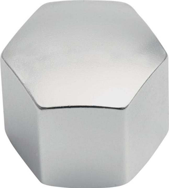 Actual product image Hermeta Cap nut Aluminium silver anodised M8 (1 Piece)