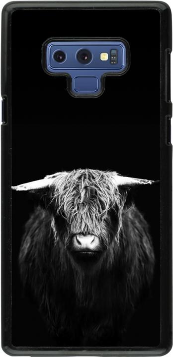 Actual product image PhoneLook Coque Highland calf black (Samsung Galaxy Note 9)