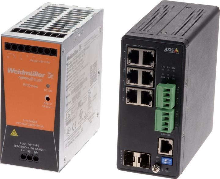 Produktbild Axis T8504-R 4 Port PoE++ Rugged Switch (4 Ports)