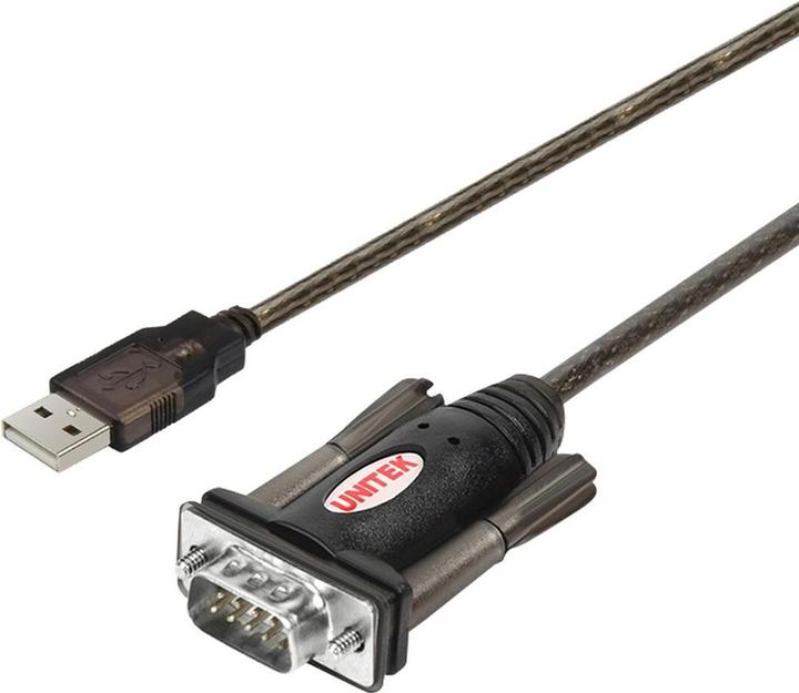 Actual product image Unitek Y-105 USB v. 1.1. RS232 Black Cable interface/adapter (1.50 m)