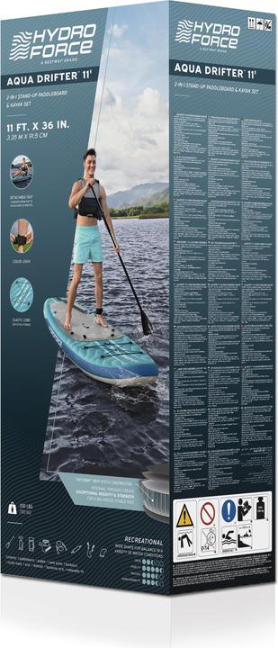 Immagine prodotto Bestway SUP Aqua Drifter 335 x 91,5 x 15 cm (11')
