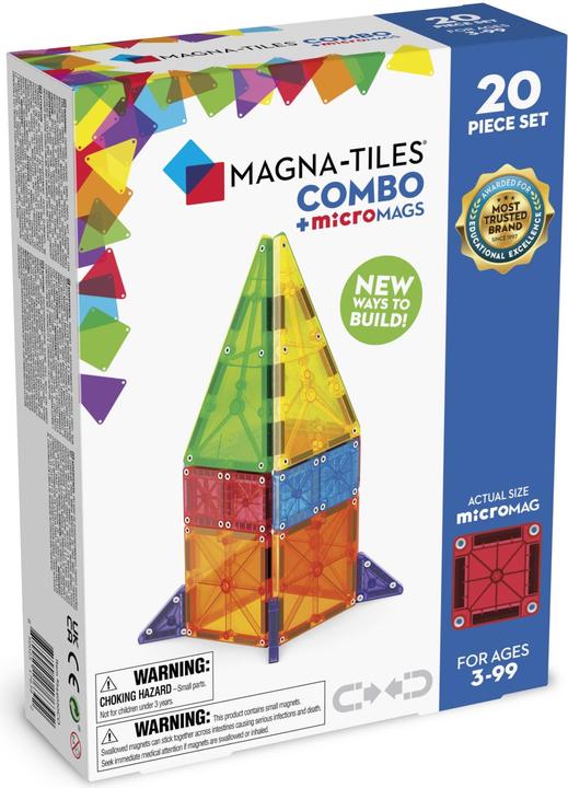 Actual product image Magna-Tiles Combo 20-piece set