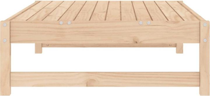 Actual product image VidaXL Gartenhocker 120x80 cm Massivholz Kiefer,Material