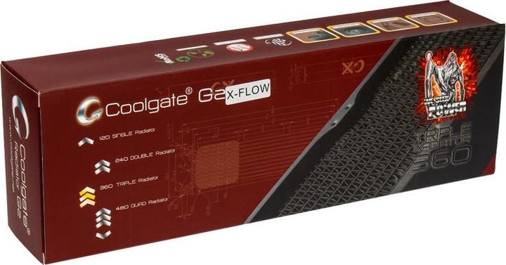 Actual product image Coolgate XFlow Radiator G2 (120 mm)