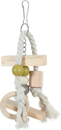 Actual product image Zolux Wooden Toy for Parrots BANJO