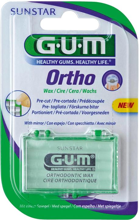 GUM SUNSTAR Orthodontic Wachs Mint