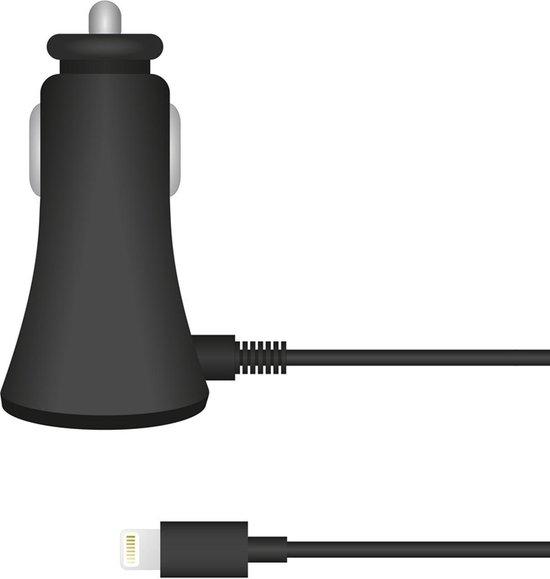 Actual product image Muvit CHARGEUR VOITURE 2.4A LIGHTNING 1.2M NOIR