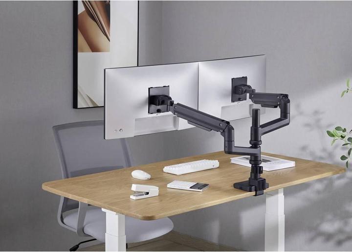 Actual product image SpeaKa Professional SP-MM-980 2fach Monitorhalterung 43,2 cm (17") - 124,5 cm (4 (Table, 49.02")