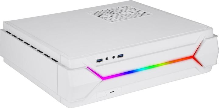 Produktbild Silverstone Tower SST-RVZ03W-ARGB weiss (Mini-ITX)