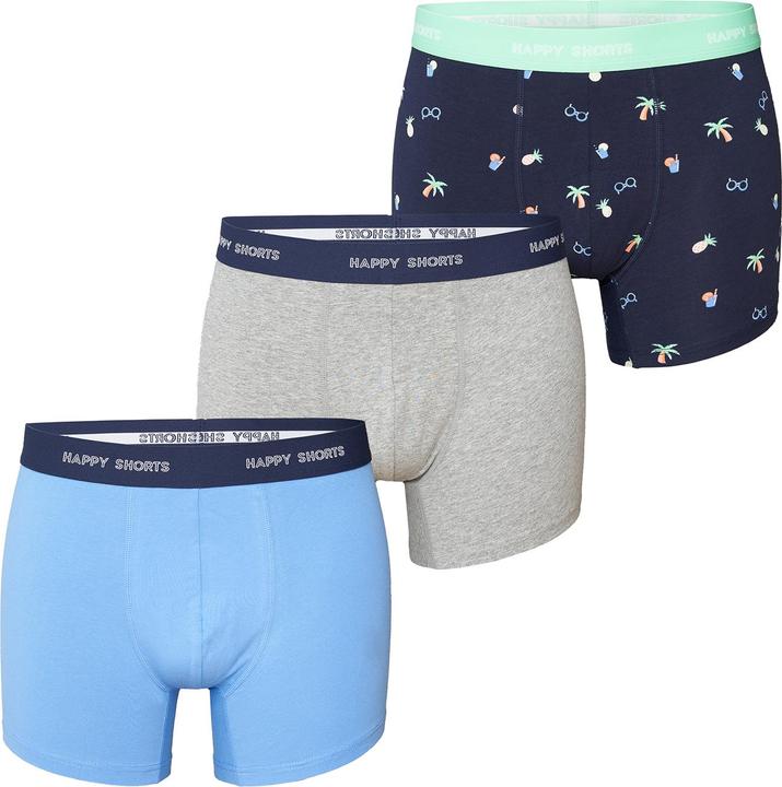 Produktbild Happy shorts Retro Pants Jersey (XXL, 3er Pack)