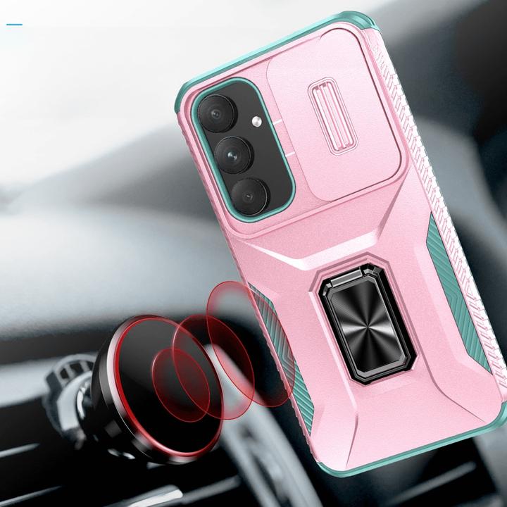 Actual product image Cover-Discount Galaxy A55 - Armor Case with kickstand (Samsung Galaxy A55)
