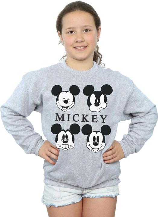 Immagine prodotto Disney Mickey Mouse Four Heads Felpa Ragazze (140, 146)