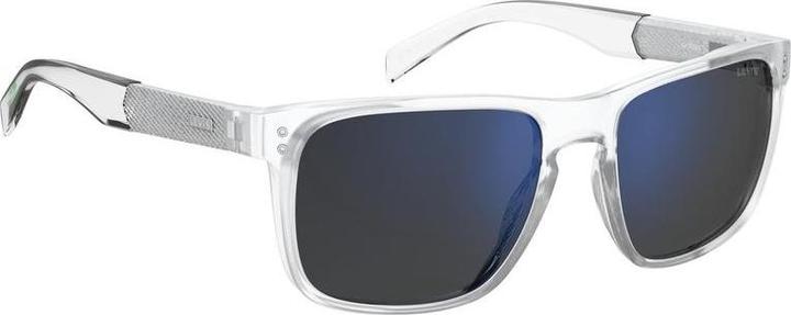 Levis LV 5058/s rechteckiger Kunststoff mit Spiegelbrillen Herren Sonnenbrille