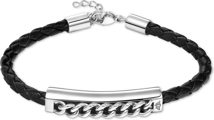 Police Fetter (18 cm, Leder, Edelstahl)