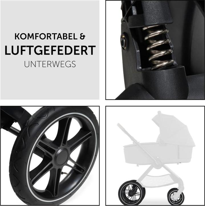 Produktbild Hauck 4in1 Kinderwagen-Set Walk N Care Air Trio Kinderwagen 3 in 1