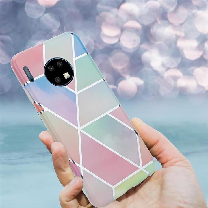 Immagine prodotto Cadorabo IMD TPU Colourful Marble Cover (Mate 30)