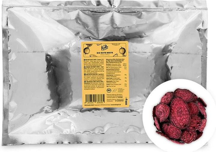Actual product image KoRo Dried organic beetroot crisps (200 g)