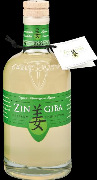 Produktbild Krugmann Zingiba Ingwer/Zitronengras- Likör 20% vol. (1 x 50 cl)