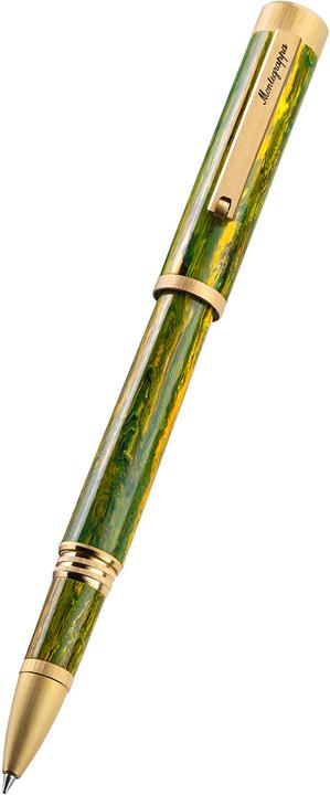 Produktbild Montegrappa Iszezriy g7 mg Kugelschreiber, Zero Zodiac Gemini, Gelbgold