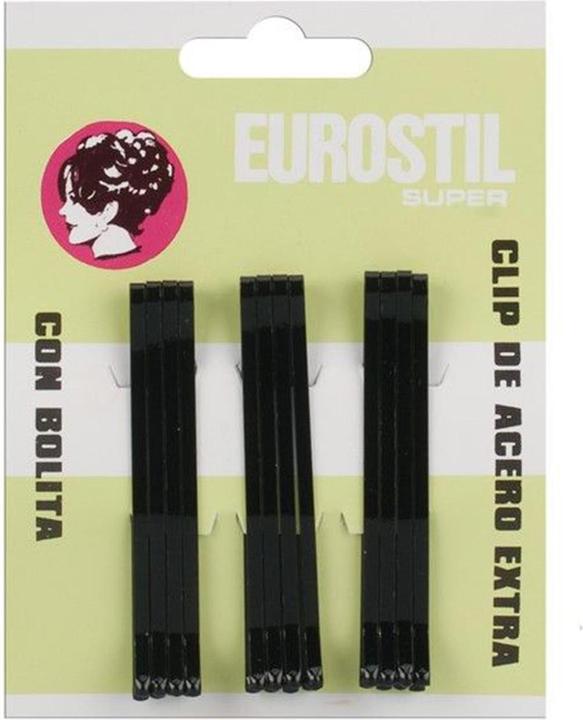 Image du produit Caso Eurostil Hair Care : Clips Clips à cheveux 55mm Bronze (12 pcs)