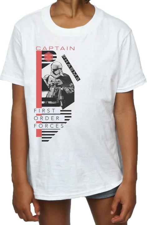 Produktbild Star Wars The Last Jedi Captain Phasma TShirt Mädchen (140, 146)