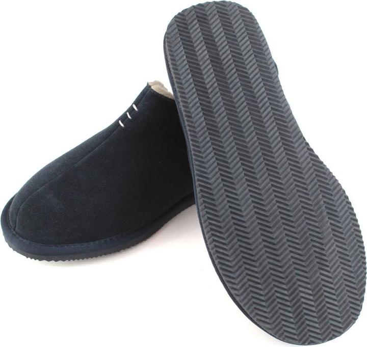 Actual product image Eastern Counties Leather Mens David Suede Hard Sole Slipper Boots (42)