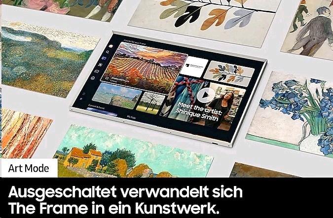 Produktbild Samsung Der Frame QE43LS03DAUXZT 43-Zoll Smart (43", LS03D, QLED, 4K, 2024)