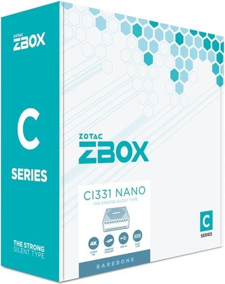 Actual product image Zotac ZBOX-CI331NANO (Intel Celeron N5100)